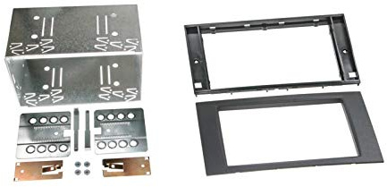 Radioblende Ford Modelle ab Bj. 05 Doppel-DIN Komplettset schwarz