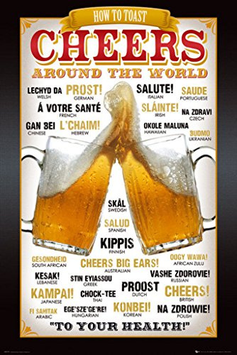 GB Eye Limited Cheers (Around The World) - Maxi Poster - 61cm x 91.5cm