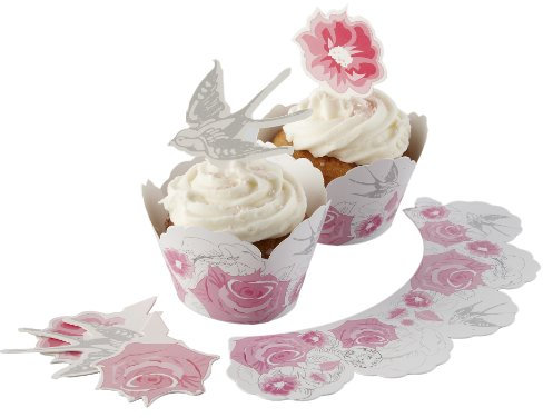 Rosen & Schwalben Cupcake Set