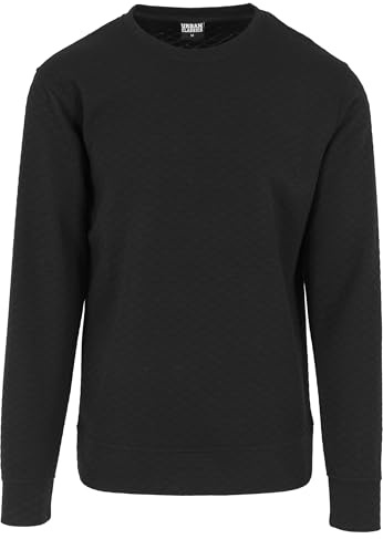 Urban Classics Men's Pullover Diamond Quilt Crewneck Jumper (pack of 1)