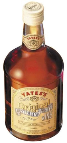 Yates Original Australian White Liqueur Wine (6 x 70cl Bottles)