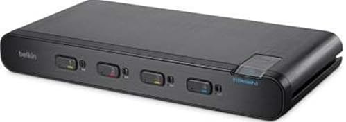 Linksys Advanced Secure KVM Switch;4-Port Plus 1xHDMI, 4xDP