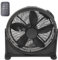 Prem-i-air 20 Inch Powerful Cold Air Cooling High Velocity Floor/Wall Air Circulator Fan with 3 Airflow Speed Settings, Remote With Timer, Low Noise For Use in Homes, Offices, Gyms, Garages.
