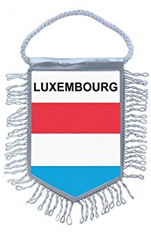 Akachafactory Wimpel mini Flagge Fahne flaggen miniflagge Luxemburg
