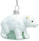 SIKORA Eisbär Baby besondere Weihnachtskugel Glas Christbaumschmuck Deko Figur Weihnachten Anhänger Ornament - Meisterstücke - BS708