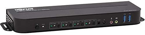 Eaton Tripp Lite 4-Port HDMI/USB KVM-Switch - 4K 60 Hz, HDR, HDCP 2.2, IR, USB-Freigabe (B005-HUA4)