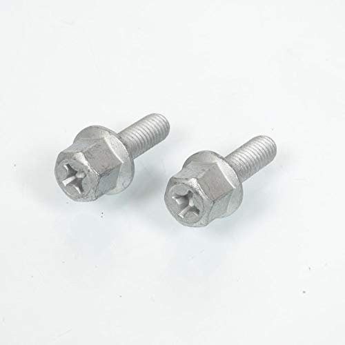 par de tornillos de montaje del escape para scooter mbk 50 spirit m6x18mm