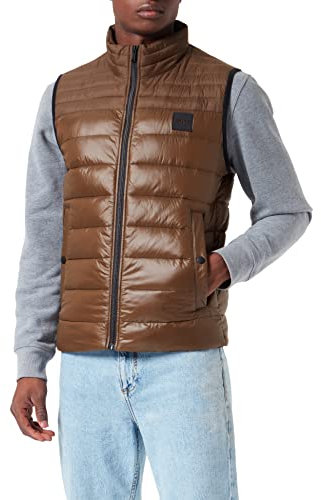 BOSS Men's Odeno Vest, Dark Green308, 58