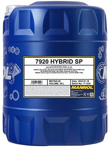 MANNOL Hybrid SP 0W-16 20 L
