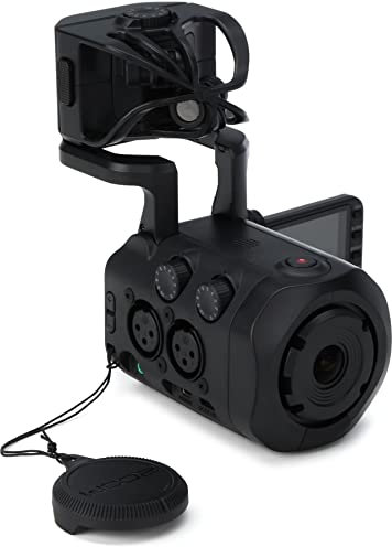 Zoom Q8n-4k Handy Video Recorder, 4k UHD Video, Stereo Microphones Plus Two XLR Inputs, Four Tracks of Audio Recording, Webcam, for Record and Streaming Music, Podcasts, and More