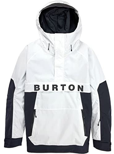 Burton Herren Ski- Snowboardjacke FROSTNER Anorak, Größe:L, Farben:stowht/trublk