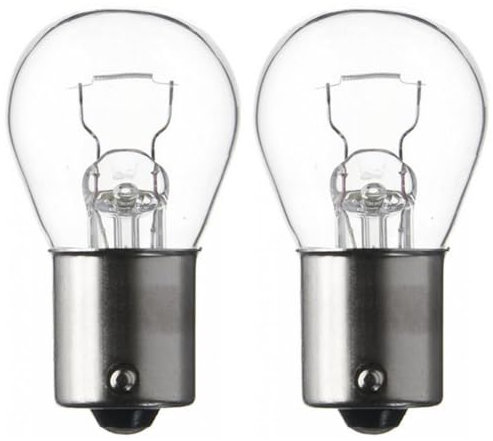 2 x Glüh-Birne 6V 15W (Sockel:BA15s);(6005) Signallampe, Stopplampe