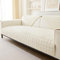 GKXLH Sofa überzug Waschbar - Neue Weiche Flanell Sofa Cover, rutschfeste Sofabezug 2 3 4 Sitzer Couch überzug Sofa Bezug für Sektionssofa, Sofaüberwürfe L Form Möbelschutz (Beige Weiß, 70x70cm)