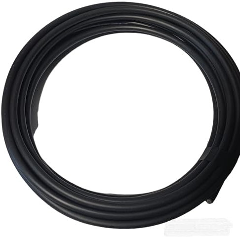 10 METERS 3 CORE 1.5MM CYKY-J SOLID CORE BLACK HEAVY DUTY TUFF CABLE FOR GARDEN LIGHTS/SWITCHES/PUMPS - 450V / 750V