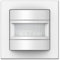 LED's light 190123 UP-Bewegungsmelder mit Rahmen 55x55mm Ventilator Nachlauf