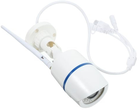 Artibetter Telecamera Wireless Cctv Monitor per Cameretta Monitor Notturno con Audio Bidirezionale Slot Microsd Fino Materiale Resistente