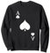 Ace of Spades Kartendeck, lustiges Halloween-Kostüm, Cosplay Sweatshirt