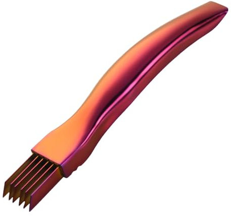 Edelstahl Scallion Slicer Frühlingszwiebel Schneider Zwiebel Wellenschneider Gemüseschneider Spring Onion Cutter Shred Silk Knife Gemüse Obst Edelstahl Messer Multifunktionale Food Slicer Gadget