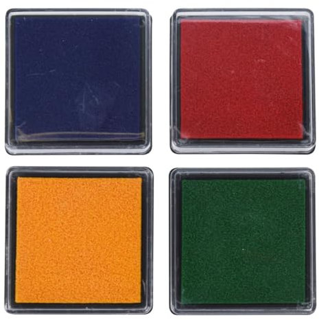 Stempelset mit 4 Farben