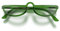 LONDON MOLE® Brainy Lesebrillen | Coole Halbmond|Lesehilfen | Herren, Damen, Unisex | Federbügel
