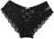 XUEJIANN Boîte de rangement Sous-vêtements Armoire Sexy Creux Sous-vêtements Femme Enceinte, Noir , L