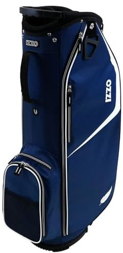 IZZO Ultra Lite Golf Bag, Cart Bag (Navy)