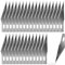 Set di 120 lame per bisturi, coltelli fai da te, lame di ricambio per bisturi, coltelli per hobby, coltelli fai da te, coltelli di precisione, modellismo, bisturi, acciaio al carbonio