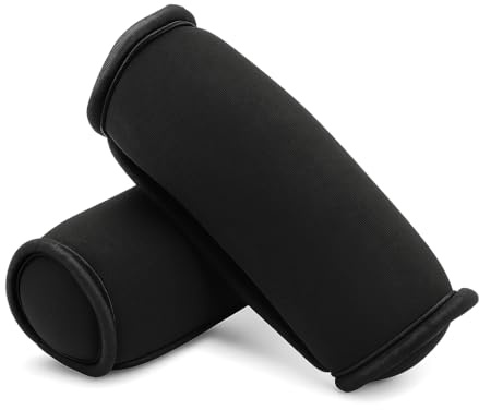 Handheld-Hanteln, mit Handgurt, Weiche Hanteln, Gewichtete Fitness-Sandtasche, Hantel-Gewichts-Sets f¨¹r M?nner, Frauen, alle Altersgruppen und Vielzahl von Trainingseinheiten (Black)