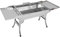 ibasenice Barbecue Pliable en Acier Inoxydable pour Camping Grille de Barbecue Robuste Facile à Déployer Transporter