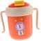 YARNOW Vaso para Bebés con Asa y Pajita Taza Anticaída Inoxidable Termo para Niños con Botella de Agua para Casa y 350Ml