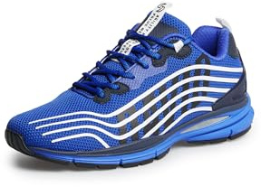 Camp David Herren Leichter Sneaker im Knit-Design mit Rubber Artwork