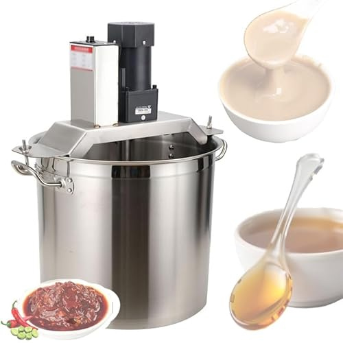 Mélangeur automatique avec double agitation pour confiture, sauce et préparation de remplissage