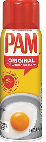 PAM Original Cooking Spray Canola Öl - No-Stick Cooking Spray 170 Gramm