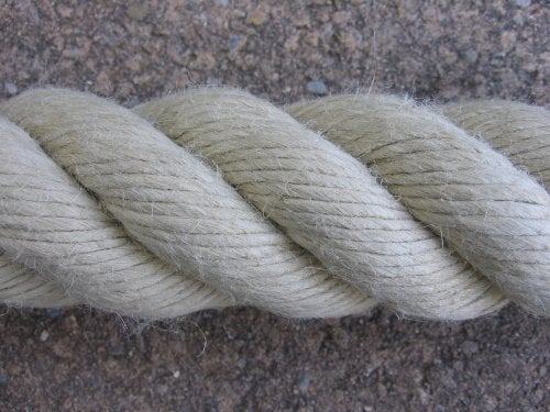 Handlaufseil Absperrseil Handlauf Seil 40mm Fb. Natur
