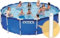 Intex Conjunto de marco de piscina con patas verticales para piscinas de 42 pulgadas de alto 3 pies, 14 pies y 15 pies