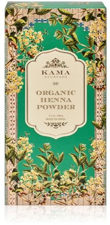 Kama Ayurveda 100% Organic Henna Powder, 100g