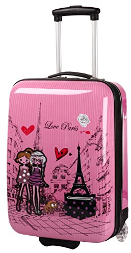 Valigia per Bambini, modello Snowball, rosa