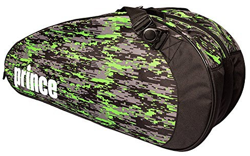 Prince Team 6 Pack Schlägertaschen, schwarz, 750 x 40 x 33 cm, 70 Liter