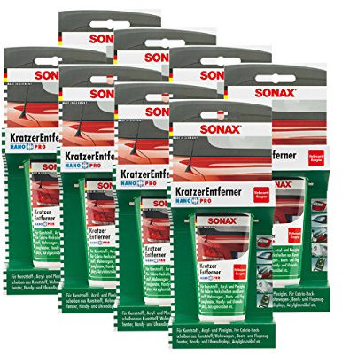 SONAX 8X 03050000 KratzerEntferner Kunststoff NanoPro Politur Silikonfrei 75ml