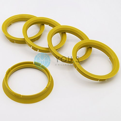 5 x ZENTRIERRINGE DISTANZRING für ALUFELGEN FZ24 74,1-66,1 mm CMS, DBV, Proline Wheels, Schmidt Revolution