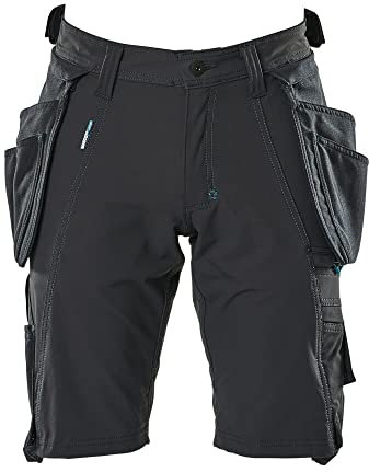 Mascot 17149-311-010 Advanced Cordura Ultimate Stretch Geringes Gewicht Shorts mit Hängetaschen, Schwarzblau, C66 Größe