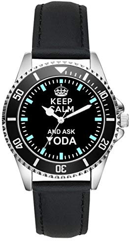 KIESENBERG Yoda Geschenk Artikel Idee Fan Uhr L-1370
