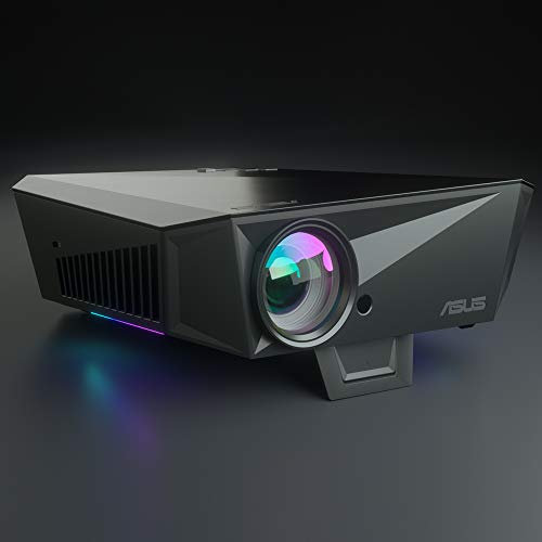 ASUS F1 Portable LED Projector, FHD (1920x1080), 1200 Lumens, Keystone Adjustment , Auto Focus, 2.1 Channel Audio, Wireless Projection, HDMI