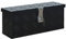 vidaXL Scatola Multiuso Porta Attrezzi Contenitore Portaoggetti Chiave Inclusa Baule in Lamiera di Alluminio Nera 485x140x200 mm
