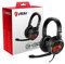 MSI Gaming micrófono desmontable ligero y plegable diadema diseño 7.1 sonido envolvente estéreo Gaming auriculares (Immerse GH30), Negro, Grande