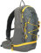 Mountain Warehouse Pace 20L Rucksack - Hydration Compatible Backpack, Airflow Back System Rucksack, Packaway Rain Cover - Bag for Travelling, Hiking, Camping Grey
