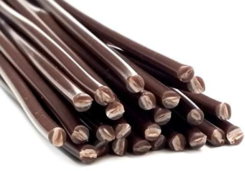 Plastique baguettes de soudure ABS Brun 3mm Ronde 25 Barres