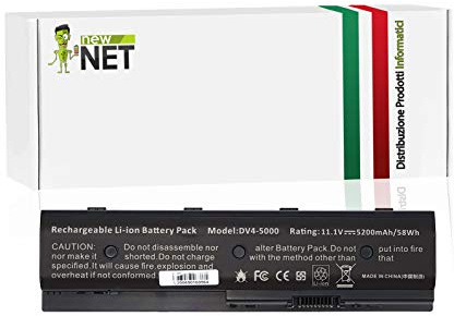 new net - 671731-001 MO06 MO09 HSTNN-LB3N HSTNN-YB3N Portatile Batteria di Ricambio per HP Pavilion DV4-5000 DV6-7000 DV7-7000 M6 M7 Envy DV4-5200 DV6-7200 M6-1100 Series [11.1V 5200mAh]