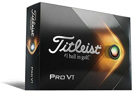 Titleist Pro V1 Golfbälle 12 Stück, Weiß