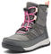 Sorel KIDS WHITNEY II SHORT LACE WATERPROOF Winterstiefel für Unisex Kinder, Grau (Quarry x Grill) - Youth, 36 EU